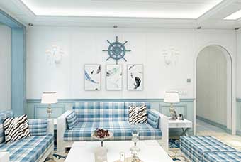 思茅地中海风格-客厅