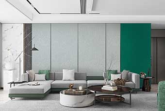 思茅轻奢风格-客厅