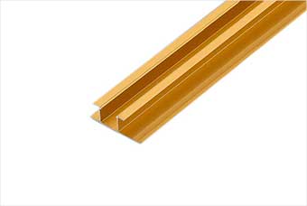 思茅航空纤维墙咔铝合金带灯中条（钛金氧化）