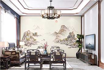 思茅森佰汇航空纤维墙咔（巴山蜀水）