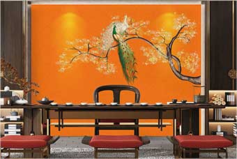 思茅森佰汇航空纤维墙咔（春花秋月）