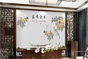 思茅森佰汇航空纤维墙咔(富贵荣华)