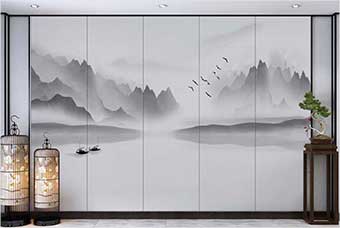 思茅森佰汇航空纤维(山水画系列)