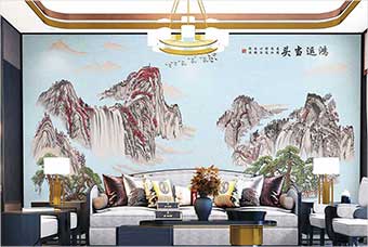 思茅森佰汇航空纤维墙咔（鸿运当头）